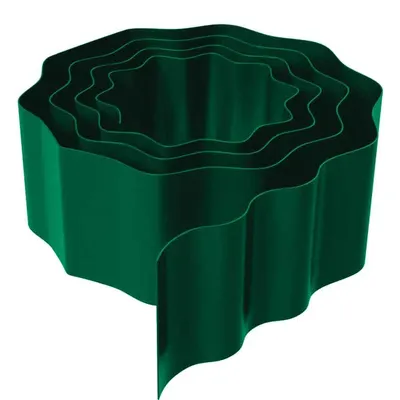 Bordură pentru iarbă Valvnos - 9 m x 20 cm, verde