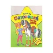 Scrie si coloreaza cai si ponei