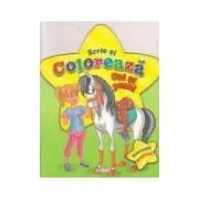 Scrie si coloreaza cai si ponei