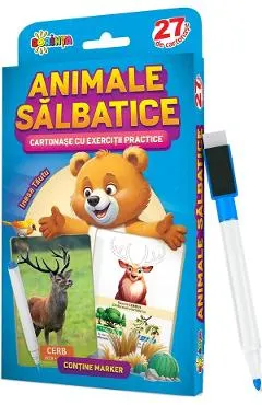 Animale salbatice. 27 de cartonase