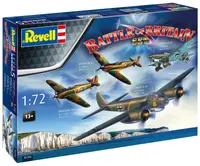 Set modele asamblabile Revell Militare: Avioane - 85 de ani de la Bătălia pentru Marea Britanie, 232 piese