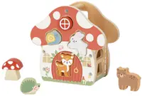 Jucărie din lemn Tooky Toy - Burete de sortare