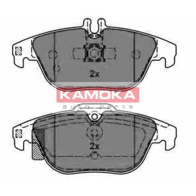 Set placute frana, frana disc KAMOKA JQ101117