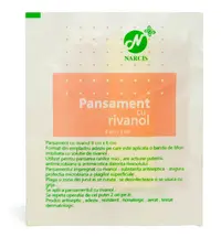 Leucoplast cu rivanol 8x6cm, 1 bucata, Narcis