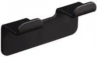 Cuier dublu Inter Ceramic - Elinor, negru