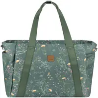 Geanta accesorii pentru carucior Kikka Boo Florence 2025 Secret Garden Verde