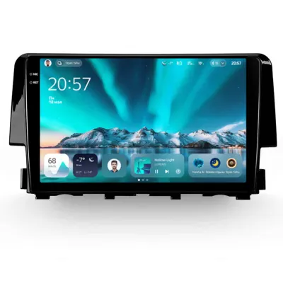 Navigatie Auto Teyes CC4 Honda Civic 10 2015-2020 6+128GB 9.5" QLED Octa-core 2.7Ghz, Android 4G Bluetooth 5.1 DSP
