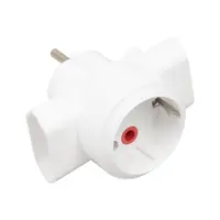 Adaptor 3 Prize 2x priza fara CP Si 1x priza cu CP