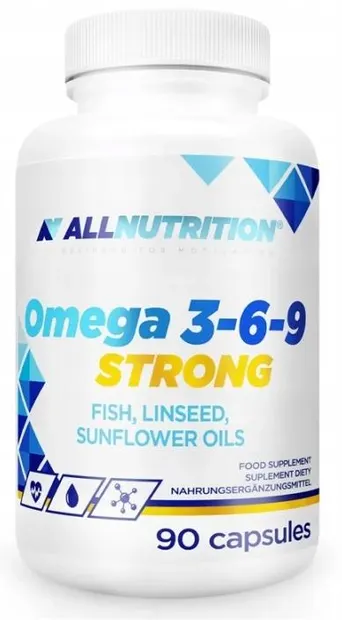 Omega 3-6-9 Strong, 90 capsule, AllNutrition