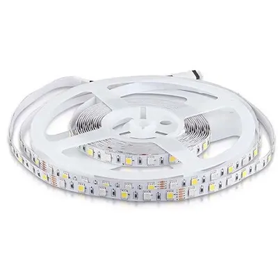 Kit Banda Led Smd5050 Rgb+w 6000k 60led/m Ip20 5m V-Tac Sku-2123581