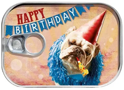 Felicitare Gespaensterwald 3D - Happy Birthday Dog