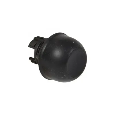 Osmoz non illuminated spring return head - flush cu shroud - negru