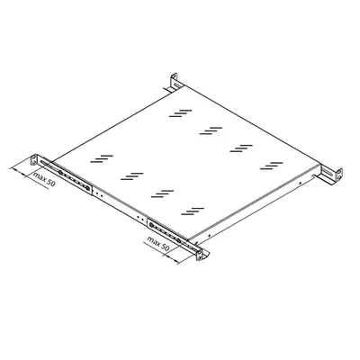 Tava fixa 19 450mm sarcina 80kg