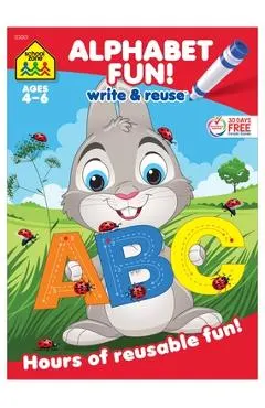 Alphabet Fun a Wipe-Off Book: Hours of Reusable Fun!