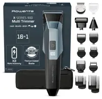 Trimmer pentru față și corp Rowenta - X-Series 900, TN9710E0, 16 în 1, albastru/negru
