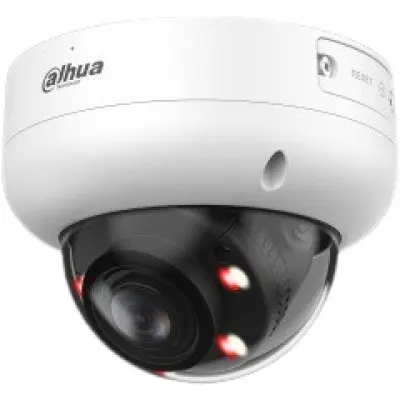 Camera Dome Dahua IPC-HDBW3849R-ZAS-IL-27135, 8 MP, 2.7-13.5 mm, Smart Dual Light (IR/WL 50m), WDR 120 dB, WizSense, IP67, IK10, PoE