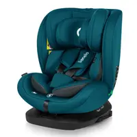 Scaun auto, Lionelo, Bastiaan i-Size, 4 in 1, Protectie laterala, Spatar inclinabil in 4 pozitii, Tetiera reglabila in 7 pozitii, Rotire 360 grade, Top Tether, 0-36 Kg, 40-150 cm, Isofix, Conform ECE R12903, Albastru Indigo