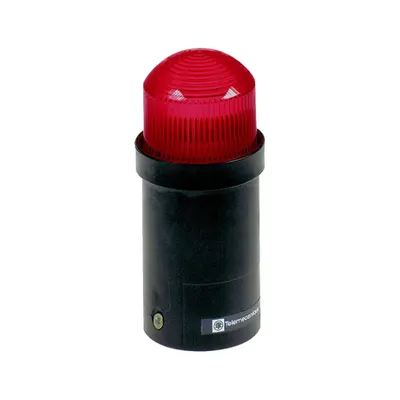 Baliza Ø 45 - Lumina Intermitenta - Rosu - Ip40 - 230 V