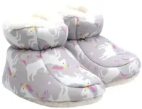 Incaltaminte -Botosei Funny baby - Unicorn, mărimea 18, 8-12 luni , gri