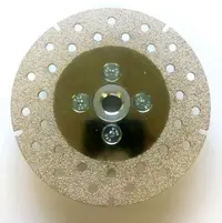 Disc diamantat (galvanizat) pt. taiat si slefuit CDP 115 SuperPremium - taiere uscata