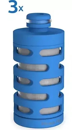 Filtru Philips GoZero - Fitness filter, 3 pack