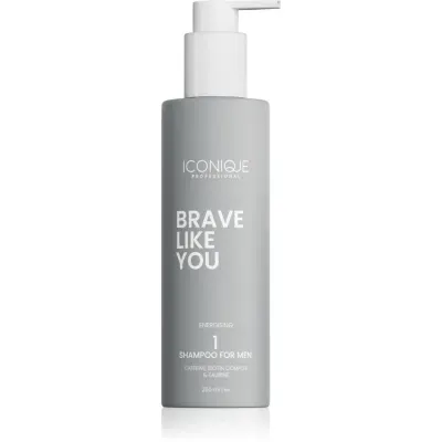 ICONIQUE Professional BRAVE LIKE YOU Energising Shampoo sampon energizant pentru barbati 250 ml