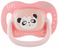 Suzetă simetrică din silicon Canpol - Exotic, 6-18 m, Panda