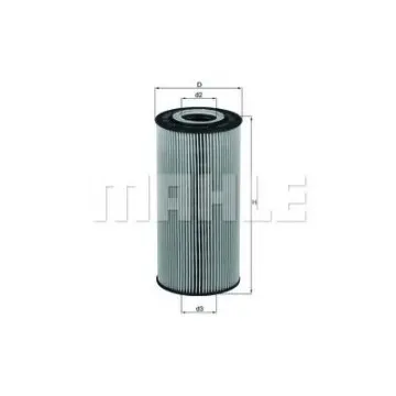 Filtru ulei MAHLE ORIGINAL OX 123 1D