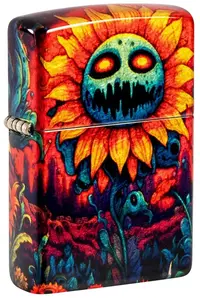 Brichetă Zippo - Spooky Sunflower Design