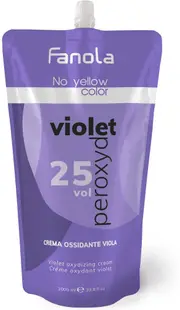 Fanola No Yellow Oxidant cu pigment violet, 25 Vol, 1000 ml
