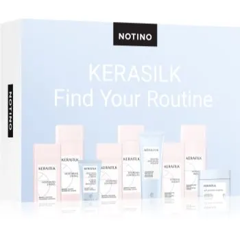 Beauty Discovery Box Notino KERASILK Find Your Routine set pentru femei