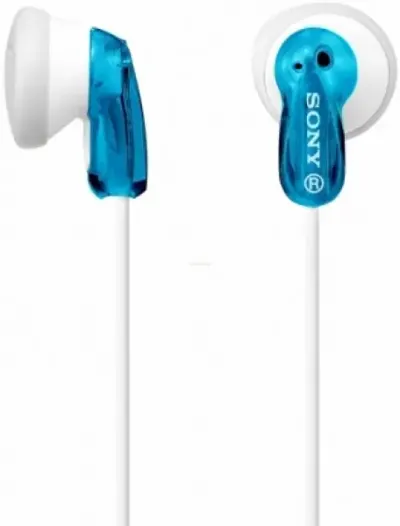 Casti cu fir Sony MDR-E9LPL (Alb-Albastre)