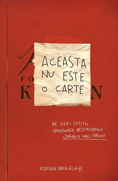 Aceasta nu este o carte - Paperback brosat - Keri Smith