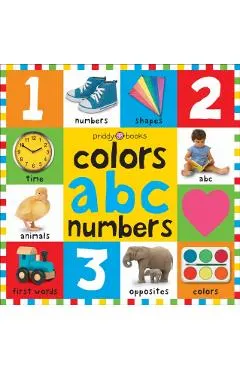 Big Board Books Colors, Abc, Numbers