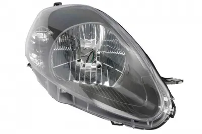 Far dreapta (H4, electric, cu motoras, fundal negru insertii crom) ABARTH GRANDE PUNTO FIAT GRANDE PUNTO dupa 2008