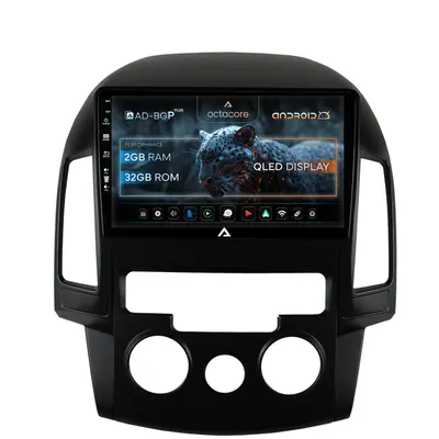Navigatie Hyundai I30 (2007-2012), Clima Manuala, Android, P-Octacore 2GB RAM + 32GB ROM, 9 Inch - AD-BGP9002+AD-BGRKIT217