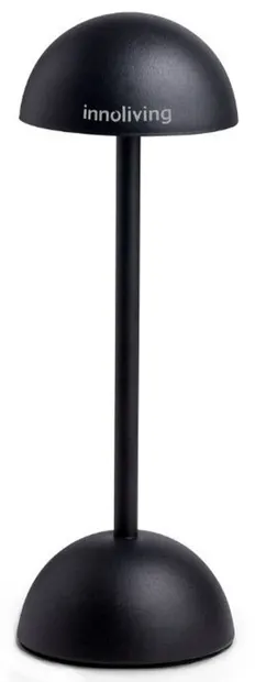 Lampă de masă LED Innoliving - Cu baterie reîncărcabilă, 1W, negru