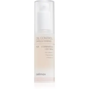 celimax Oil Control Capsule Essence esență cu efect iluminator pentru ten gras si problematic