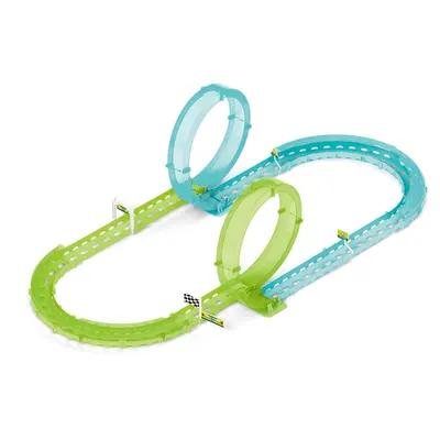 Pista fosforescenta cu 2 bucle Fast Drive 90x44x26 cm