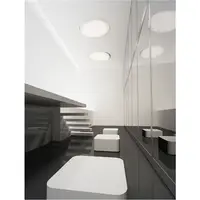 Plafoniera PERFECT Nisipiu Alb Aluminiu & Acrylic Recessed Profile LED 80W 9049Lm IP20 TRIAC Dimabil Driver AC220-240V Beam Angle 120° CRI>80 3000K Dimabil