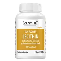 Lecitina din floarea soarelui - pulbere, Zenyth | 120 g