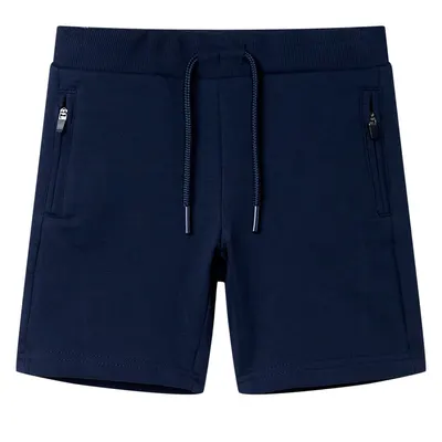 Pantaloni scurți pentru copii, bleumarin, 116