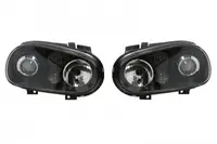 Set faruri stanga dreapta (H1 H3 H7, electric, fara motor, culoare interior: negru) potrivit VW GOLF IV 08.97-06.06