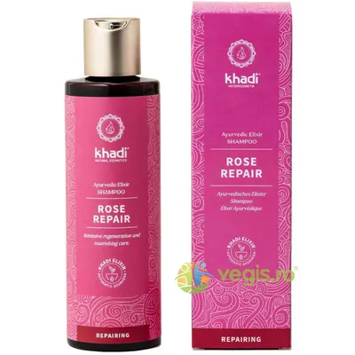 Sampon Ayurvedic Reparator cu Trandafir de Damasc 200ml