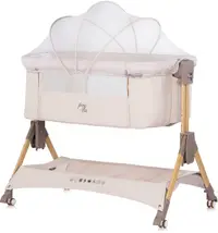 Pătuț pliabil pentru bebeluși Chipolino - Sleep'n Fold, cașmir