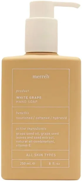 Merréh White Grape Săpun hrănitor pentru mâini, 250 ml