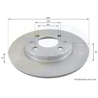 Disc frana COMLINE ADC1043V
