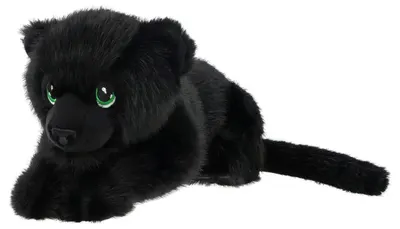 Jucărie de pluș Keel Toys Keeleco – Pantera Neagră, 35 cm