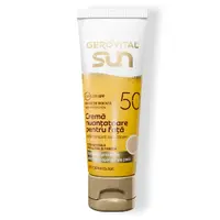 Gerovital Sun Crema Nuantatoare pentru Fata SPF 50, 50 ml