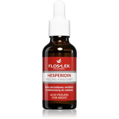 FlosLek Laboratorium Hesperidin exfoliant facial pentru noapte 30 ml